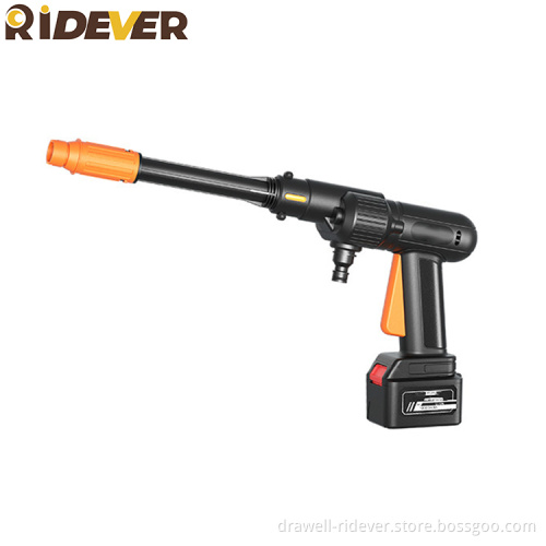 Ridever High Pressure Washer Machine Car Wash 12V 10000MA 20 Minutes Working Time Car Washer Cleaning Machine